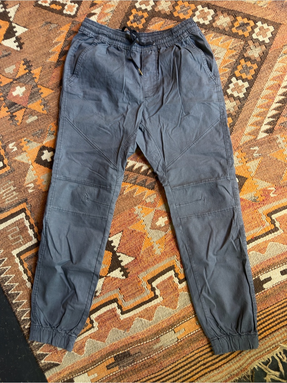 No Boundaries Men’s Casual Drawstring Jogger Pants - Gray
